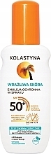 Schützendes Sonnenschutzemulsion-Spray für empfindliche Haut SPF 50+ - Kolastyna Sensitive Skin SPF50 — Bild N2