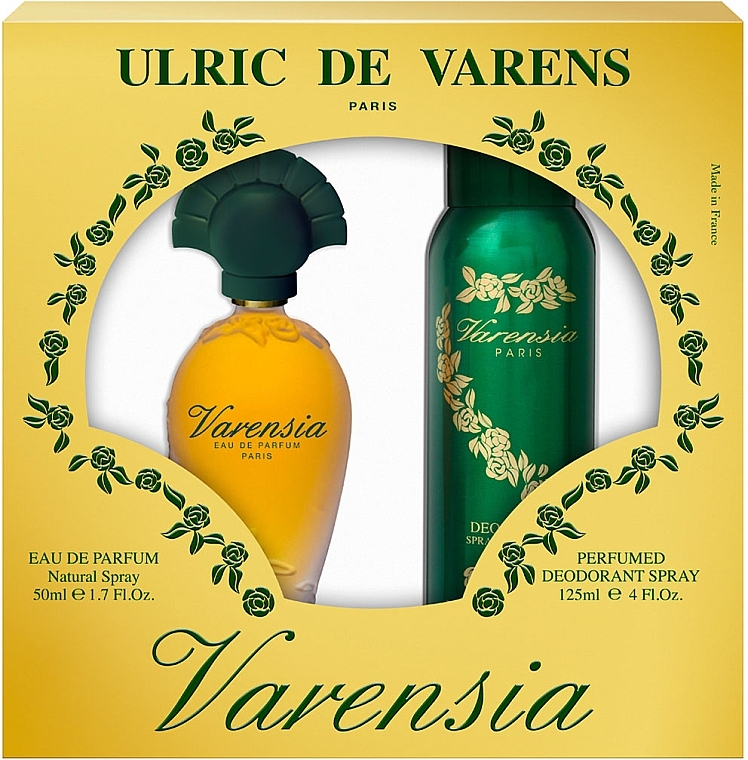 Ulric de Varens Varensia - Duftset (Eau de Parfum 50ml + Deospray 125ml) — Bild N1