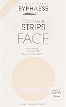 Düfte, Parfümerie und Kosmetik Enthaarungswachsstreifen für das Gesicht und empfindliche Zonen - Byphasse