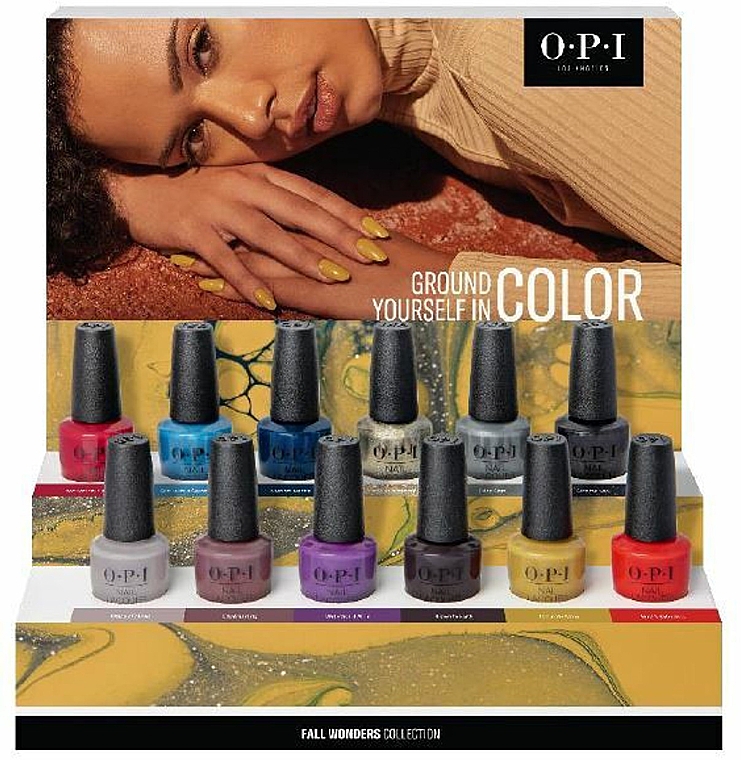 Set - OPI Classic Nail Lacquer Fall 2022 Wonders Collection (n/lacquer/12x15ml) — Bild N1