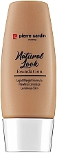 Düfte, Parfümerie und Kosmetik Foundation - Pierre Cardin Natural Look Natural Looking Foundation