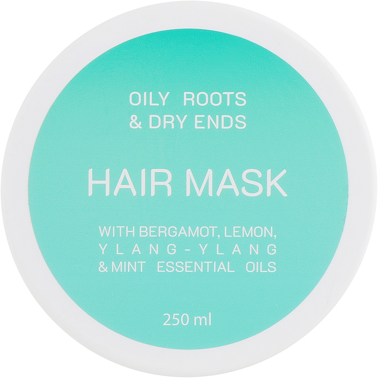 Maske für fettige Ansätze und trockene Haarspitzen - Looky Look Hair Mask Oily Roots And Dry Ends — Bild N1