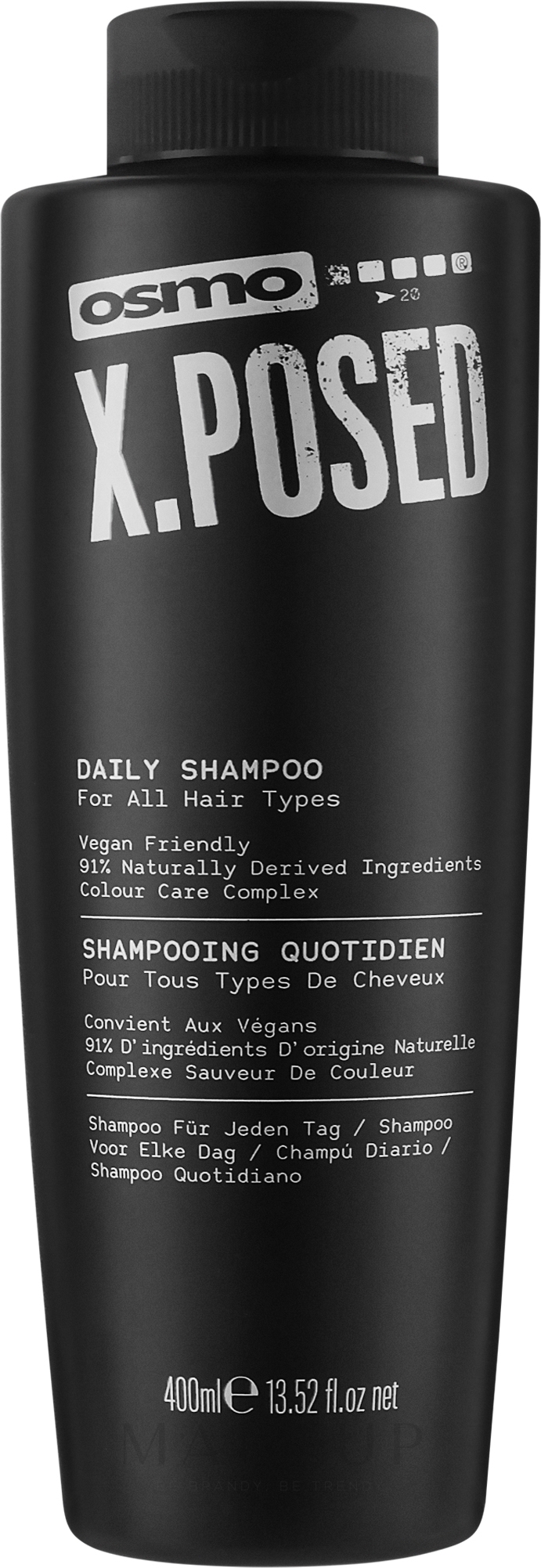 Sulfatfreies Shampoo für den täglichen Gebrauch - Osmo X.Posed Daily Shampoo — Bild 400 ml