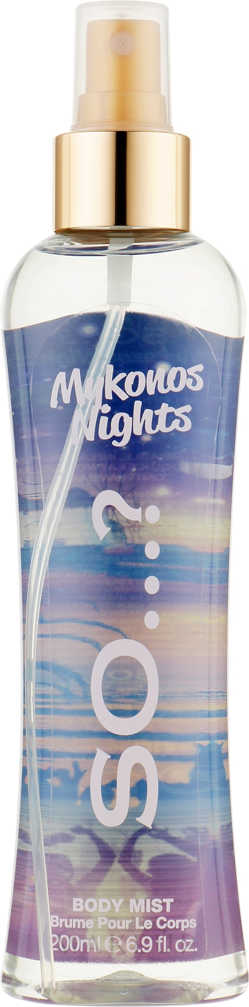 Körperspray - So…? Mykonos Nights Waves Body Mist — Bild 200 ml