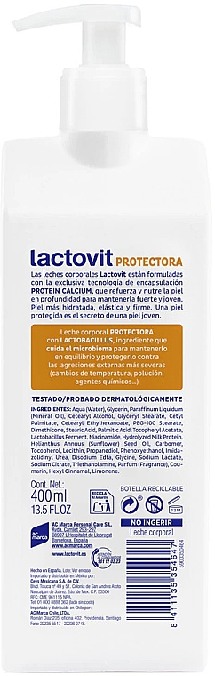 Körpermilch - Lactovit Activit Protective Body Milk — Bild N3