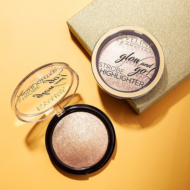 Highlighter - Eveline Cosmetics Glow And Go Strobe Highlighter — Foto N3