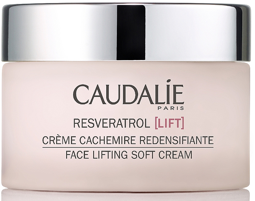 Leichte Feuchtigkeitscreme mit Lifting-Effekt - Caudalie Resveratrol Lift Face Lifting Soft Cream