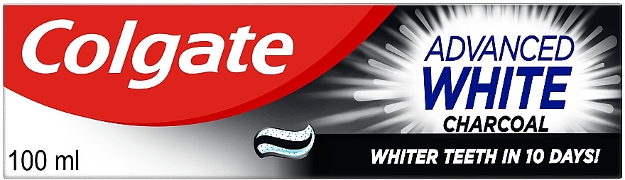 Aufhellende Zahnpasta mit Aktivkohle - Colgate Advanced White Charcoal — Bild N4