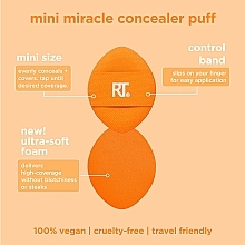 Real Techniques Mini Miracle Concealer Puff  - Make-up-Schwamm-Set 6 St. — Bild N7