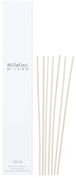Duftstäbchen für Raumerfrischer 100 ml 7 St. - Millefiori Milano Natural Sticks — Bild N1