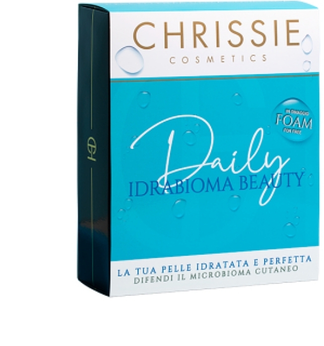 Gesichtspflegeset - Chrissie Idrabioma Beauty Set (Gesichtsschaum 150ml + Gesichtscreme 40ml + Biofiller 15ml) — Bild N1