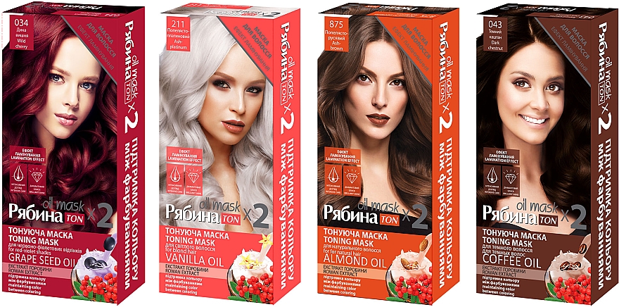 Haarfarbe - Acme Color Ton Oil Mask Duo Pack — Bild N1