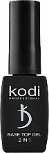 Düfte, Parfümerie und Kosmetik 2in1 UV-Grundierungsgel - Kodi Professional Base Top