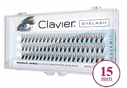 Düfte, Parfümerie und Kosmetik Wimpernbüschel 15 mm - Clavier Eyelash