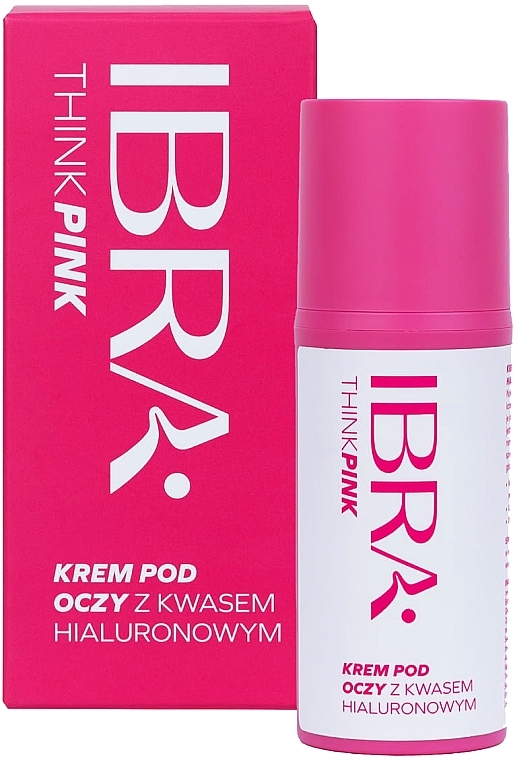 Creme für die Augenpartie mit Hyaluronsäure - Ibra Think Pink — Bild N1