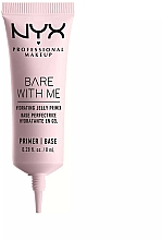 Düfte, Parfümerie und Kosmetik Bomb Primer für das Gesicht - NYX Professional Makeup Bare With Me Hydrating Jelly Primer (Mini)