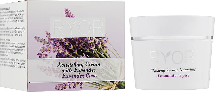 Pflegende Gesichtscreme mit Lavendel - Ryor Lavender Nourishing Face Cream — Bild N2