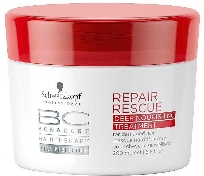 Haarmaske - Schwarzkopf Professional BC Bonacure Repair Rescue Deep Nourishing Treatment — Bild N1