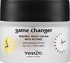 Düfte, Parfümerie und Kosmetik Natürliche Gesichtscreme mit Retinol - Resibo Came Changer Cream With Retinol