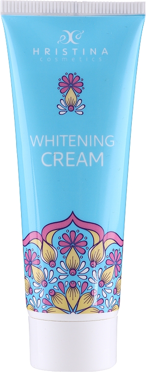 Aufhellende Gesichtscreme gegen dunkle Flecken und Pigmentierung - Hristina Cosmetics Whitening Face Cream — Bild N1