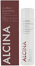 Aufbau-Shampoo Pflegefaktor 1 - Alcina Hair Care Restorative Shampoo — Bild N1