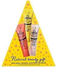 Lippenbalsam-Set - Dr. Pawpaw Natural Beauty Gift Balm (3x\balm 10ml) — Bild N1