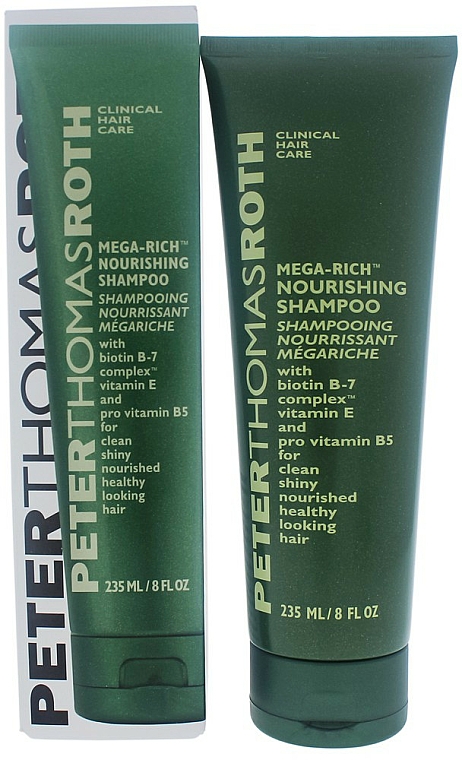 Reichhaltiges Pflegeshampoo mit Vitamin B7, Vitamin E und Vitamin B5 - Peter Thomas Roth Mega-Rich Nourishing Shampoo — Bild N2