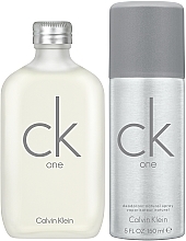 Düfte, Parfümerie und Kosmetik Calvin Klein CK One	 - Duftset (Eau de Toilette 100ml + Deospray 150ml) 