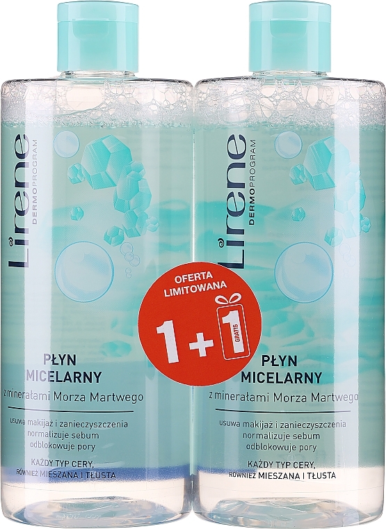 Lirene Dermo Program (Mizellenwasser 2x400 ml) - Set — Bild N1