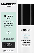 Düfte, Parfümerie und Kosmetik Abdeckcreme für das Gesicht gegen Rötungen - Marbert Anti-Redness Care NoMoreRed Cover Cream