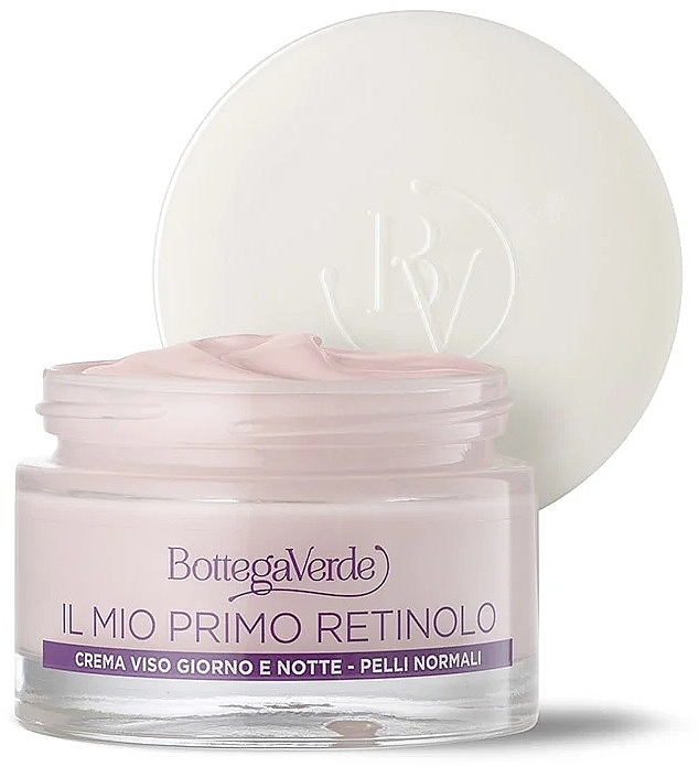 Tages- und Nachtgesichtscreme mit Retinol - Bottega Verde Il Mio Primo Retinolo Day And Night Face Cream — Bild N1