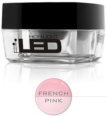LED Aufbaugel French Pink - Silcare High Light LED Gel French Pink