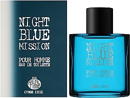 Real Time Night Blue Mission Pour Homme - Eau de Toilette — Foto N2