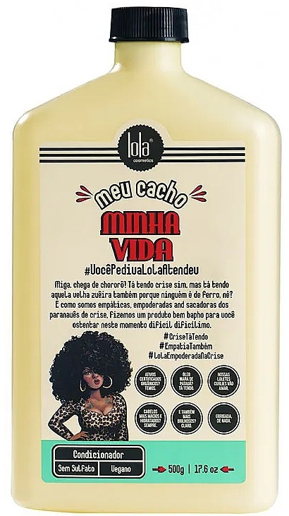 Conditioner für lockiges Haar - Lola Cosmetics Meu Cacho Minha Vida Conditioner — Bild N1