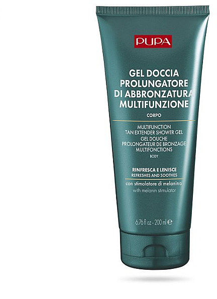 Multifunktionales Duschgel mit Melanin - Pupa Multifunction Tan Extender Shower Gel — Bild N1