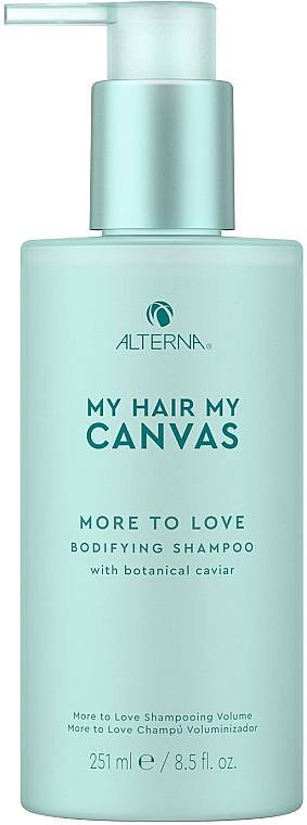 Veganes Shampoo für mehr Volumen mit botanischem Kaviar - Alterna My Hair My Canvas More to Love Bodifying Shampoo — Bild N1