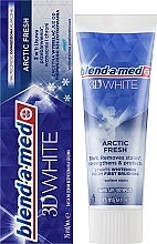 Aufhellende Zahnpasta - Blend-a-med 3D White Fresh Toothpaste — Bild N2