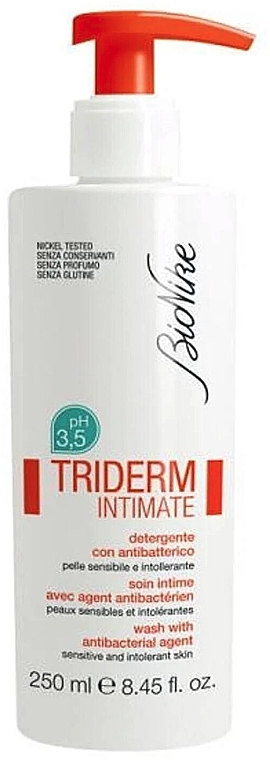 Gel für die Intimhygiene - BioNike Triderm Intimate Wash With Antibacterial Ph 3.5 — Bild N1
