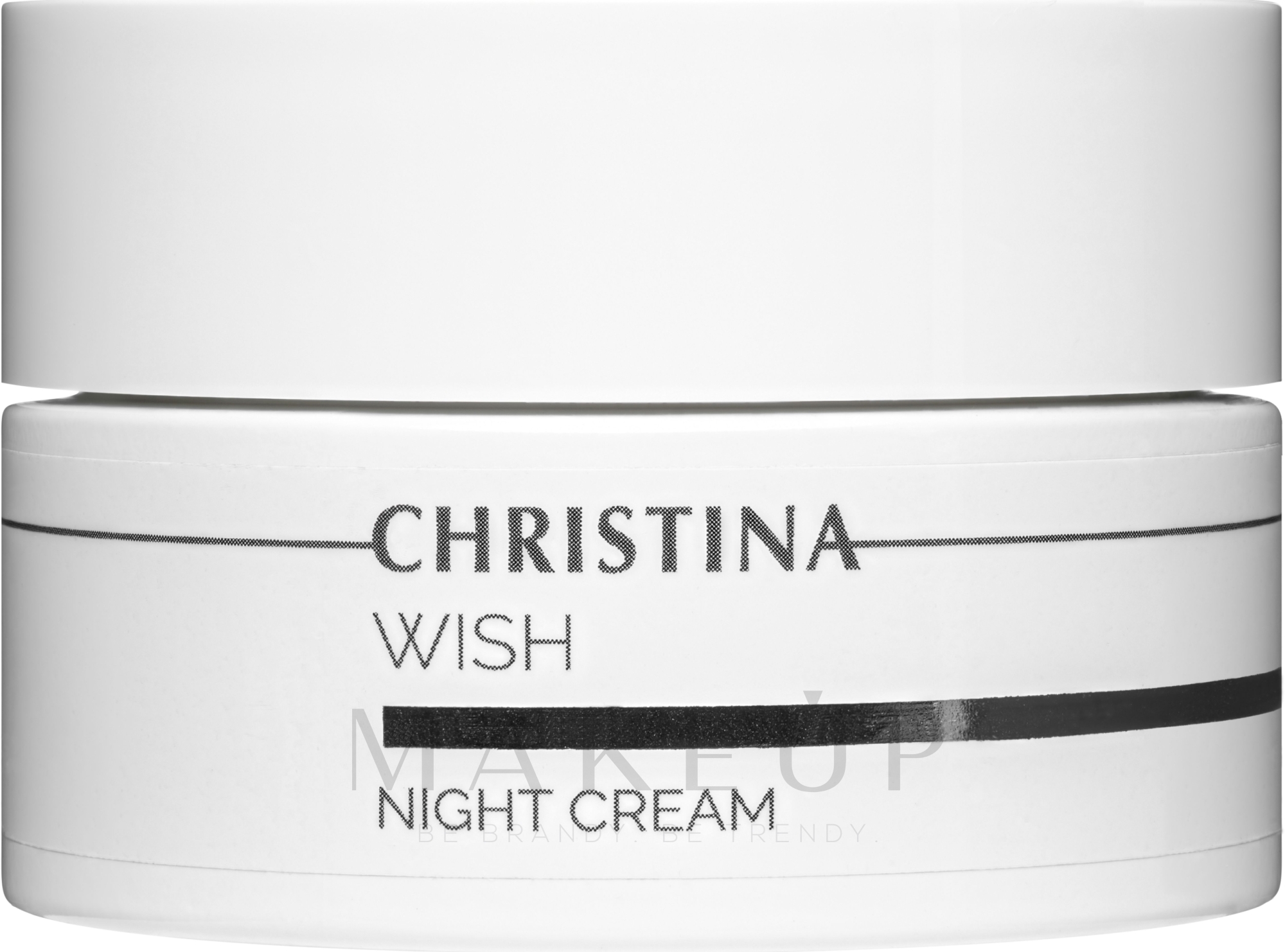 Revitalisierende und glättende Nachtcreme - Christina Wish Night Cream — Bild 50 ml