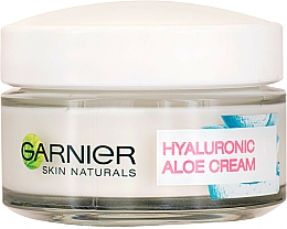Pflegende und feuchtigkeitsspendende Tagescreme mit Hyaluronsäure und Aloe - Garnier Skin Naturals Hyaluronic Aloe Day Cream — Bild N1