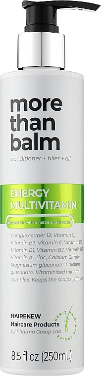 Haarbalsam - Hairenew Energy Multivitamin Balm Hair — Bild N2