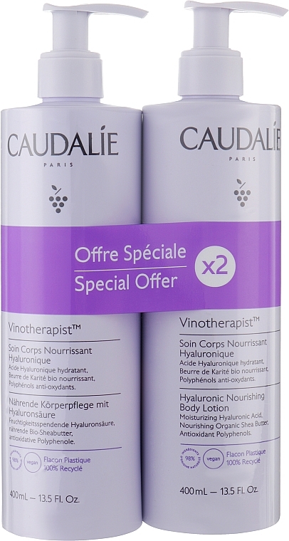 Körperpflegeset - Caudalie Vinotherapist (Körperlotion 2x400ml) — Bild N1