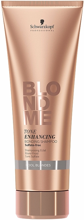 Farbneutralisierendes Shampoo für kühle Blondtöne - Schwarzkopf Professional Blondme Tone Enhancing Bonding Shampoo Cool Blondes — Bild N1
