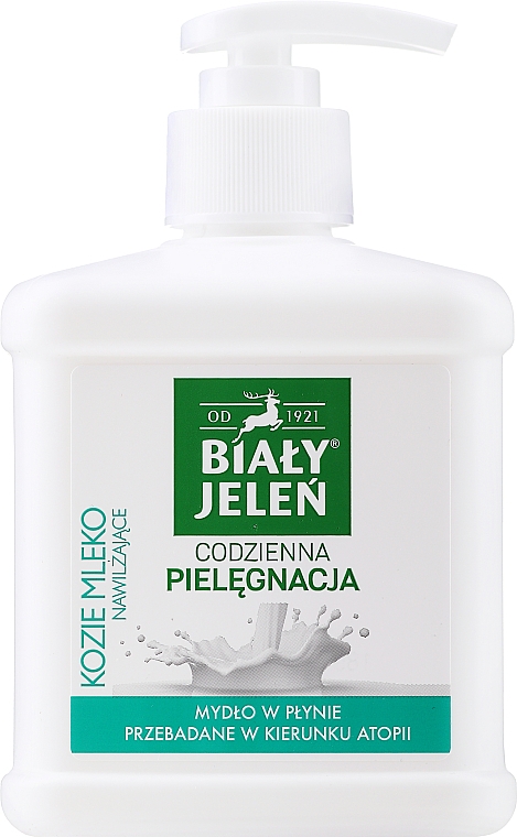 Hypoallergene Flüssigseife mit Ziegenmilch - Bialy Jelen Hypoallergenic Premium Soap Extract Of Goat's Milk — Bild N1