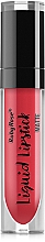 Düfte, Parfümerie und Kosmetik Flüssiger matter Lippenstift - Ruby Rose Matte Liquid Lipstick
