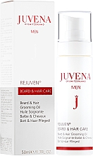 Düfte, Parfümerie und Kosmetik Pflegendes Bart- und Haaröl - Juvena Rejuven Men Beard & Hair Grooming Oil