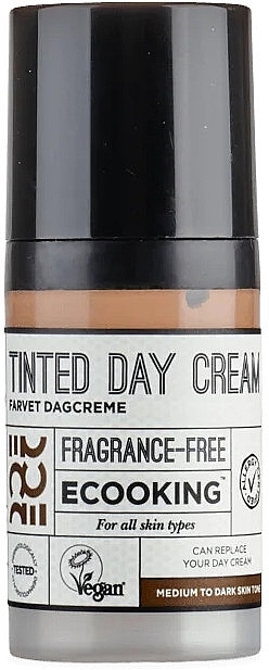 Getönte Gesichtscreme für den Tag - Ecooking Tinted Day Cream  — Bild N1