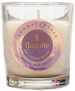 Duftkreze Lavendel - Flagolie Fragranced Candle Lavender Relax — Bild N1