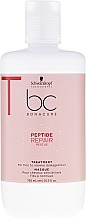 Aufbauende Intensivkur für feines, normales und geschädigtes Haar - Schwarzkopf Professional BC Bonacure Peptide Repair Rescue Treatment Mask — Bild N3