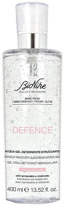 Reinigender Make-up-Entferner auf Wasserbasis - BioNike Defence Makeup Remover Cleansing Water-Gel — Bild N1